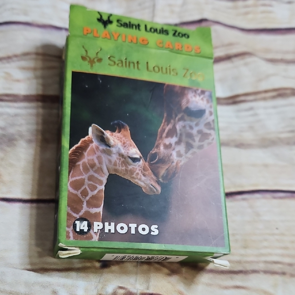 🔥Saint Louis Zoo Playing‎ Card Photography Souvenir